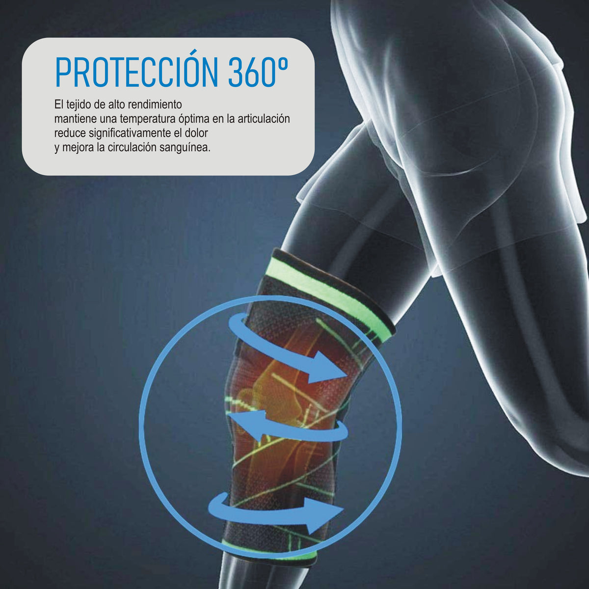 Rodillera ajustable Carefoot